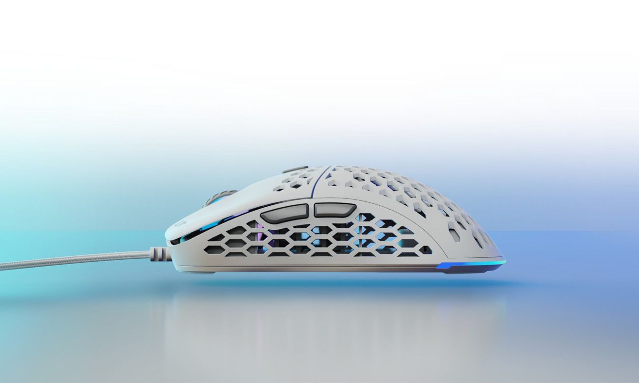 SPC Gear LIX Plus Onyx White Gaming-Maus