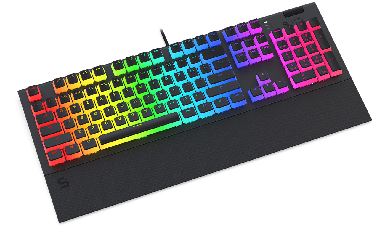 Konfigurowalne podświetlenie RGB