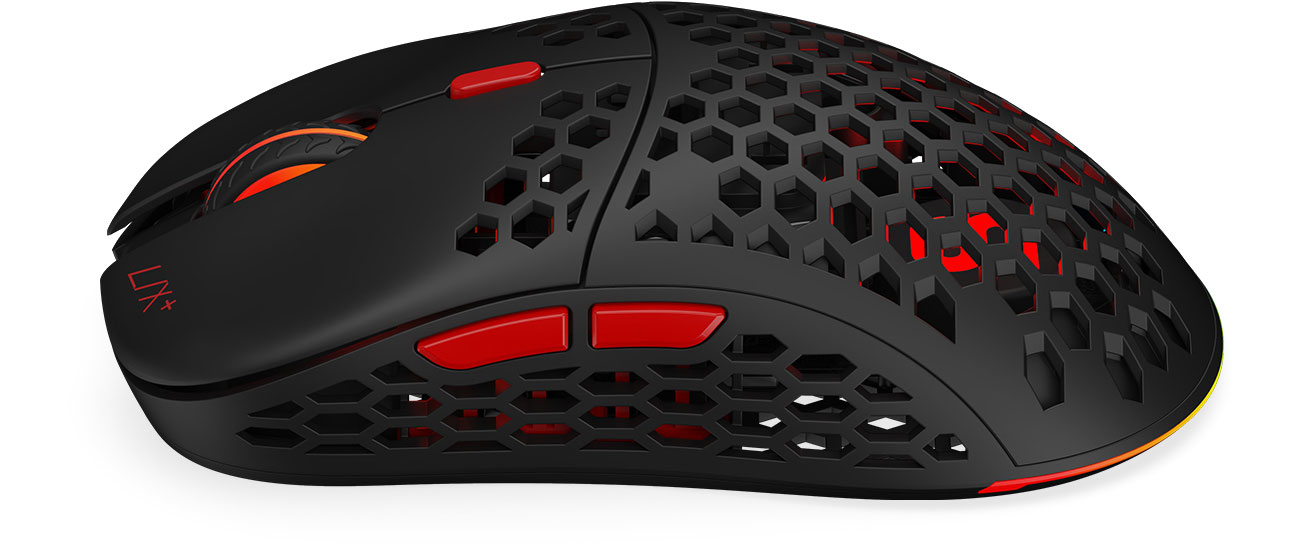 SPC Gear LIX Plus Wireless podświetlenie