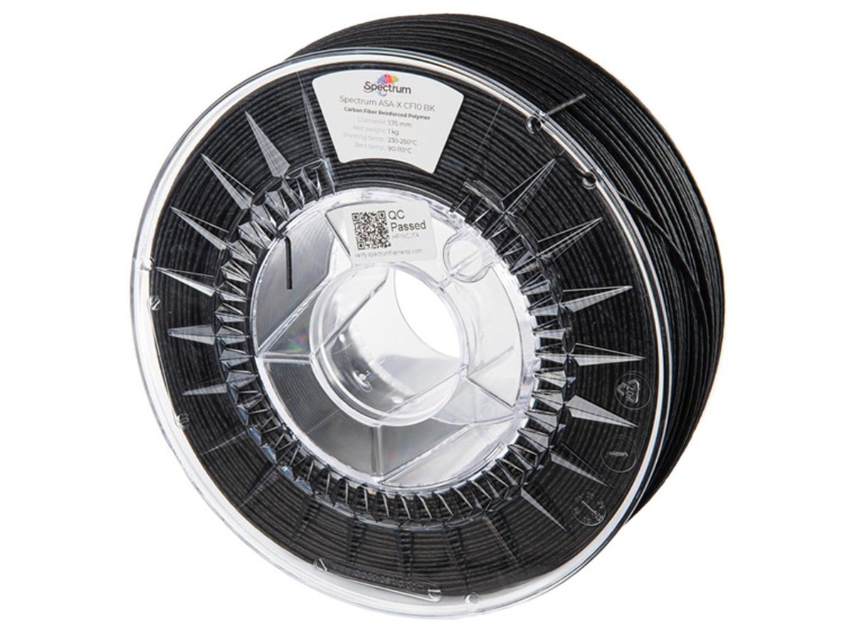 Filament Spectrum ASA-X Black 1kg