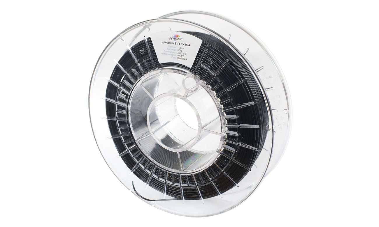 Filament Spectrum S-Flex 90A 1,75mm 250g 80523 deep black