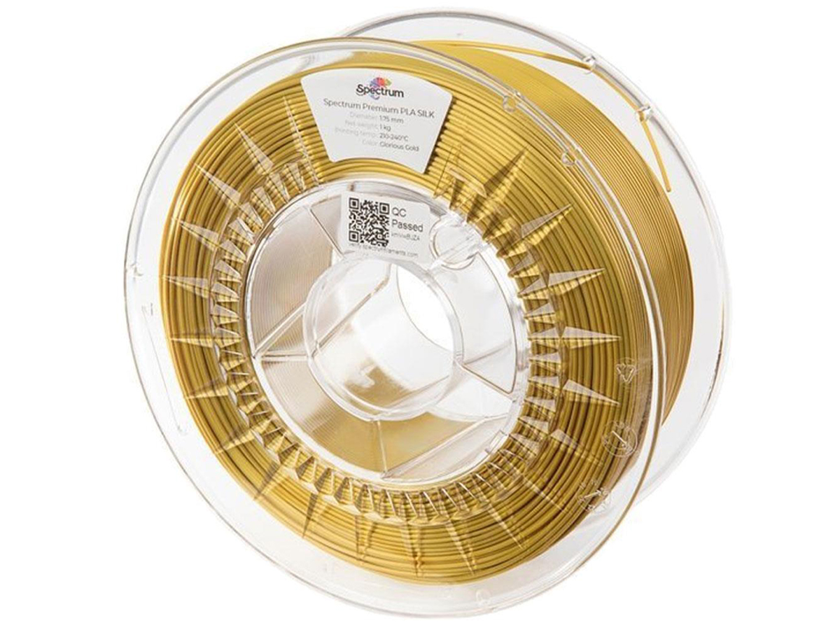 Filament do drukarki 3D Spectrum PLA SILK Cinnamon Gold 1kg