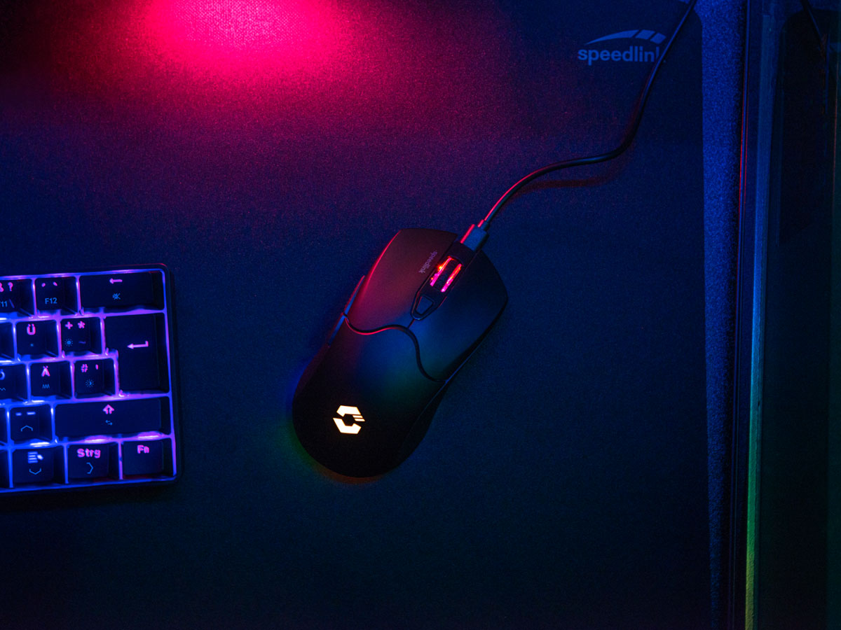 SpeedLink VELOX Rechargeable RGB Gaming Mouse - Wireless, black