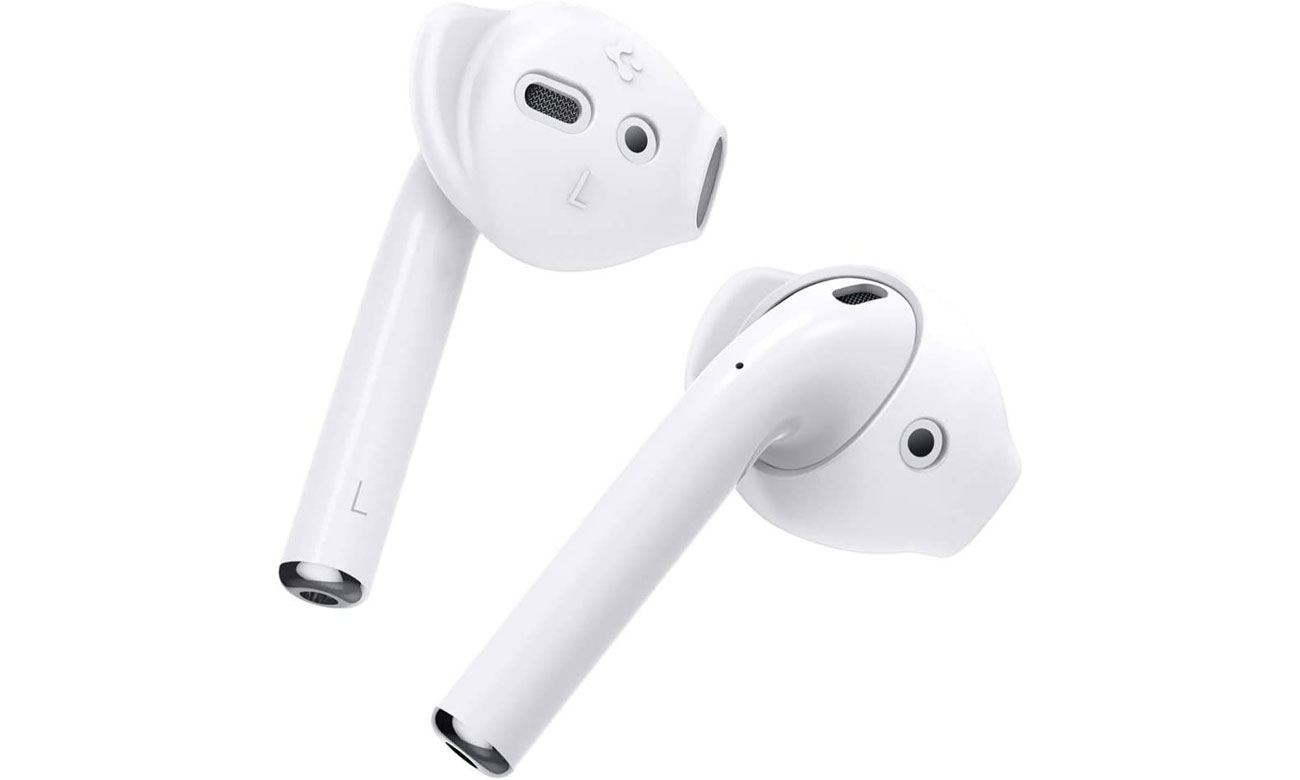 Spigen RA201 Apple AirPods Earhooks białe 074SD27001