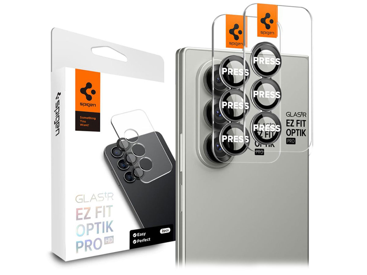 Spigen Osłona aparatu Optik Pro HD Glas.tr ”EZ FIT” camera protector