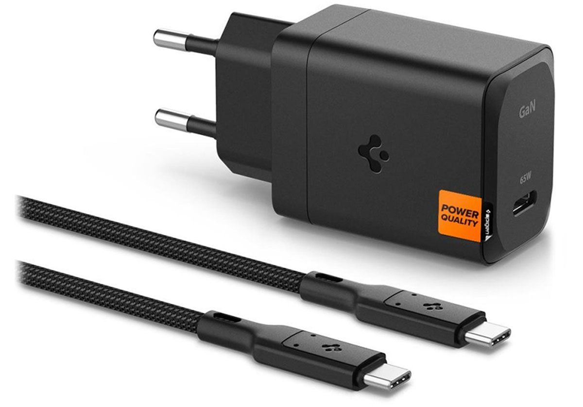 Spigen Ładowarka Sieciowa Arcstation Pro 65W + Kabel