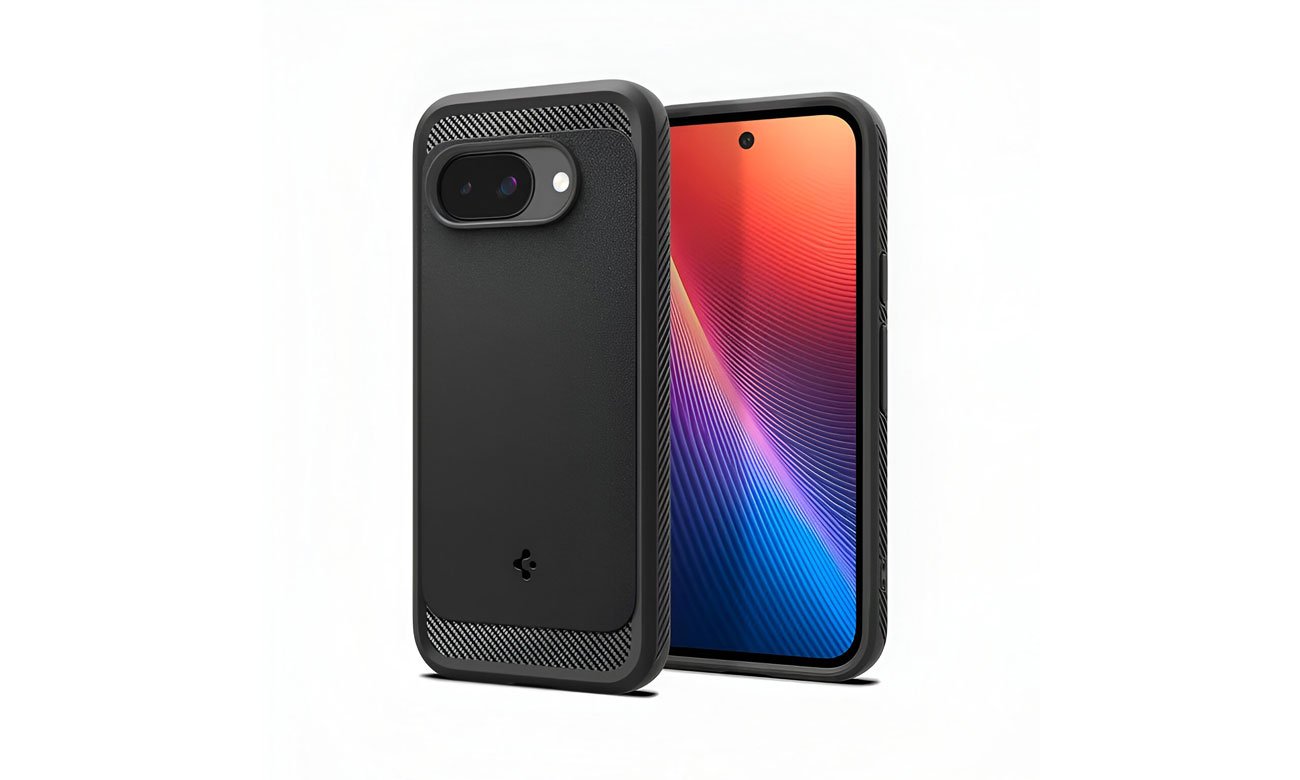 Spigen Rugged Armor do Google Pixel 8a 5G Matte Black