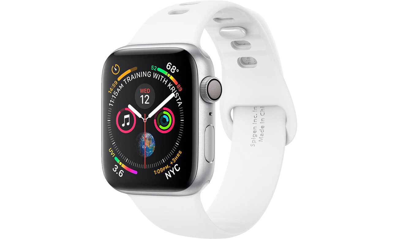 Spigen Air Fit Band do Apple Watch 38/40mm White 061MP25407