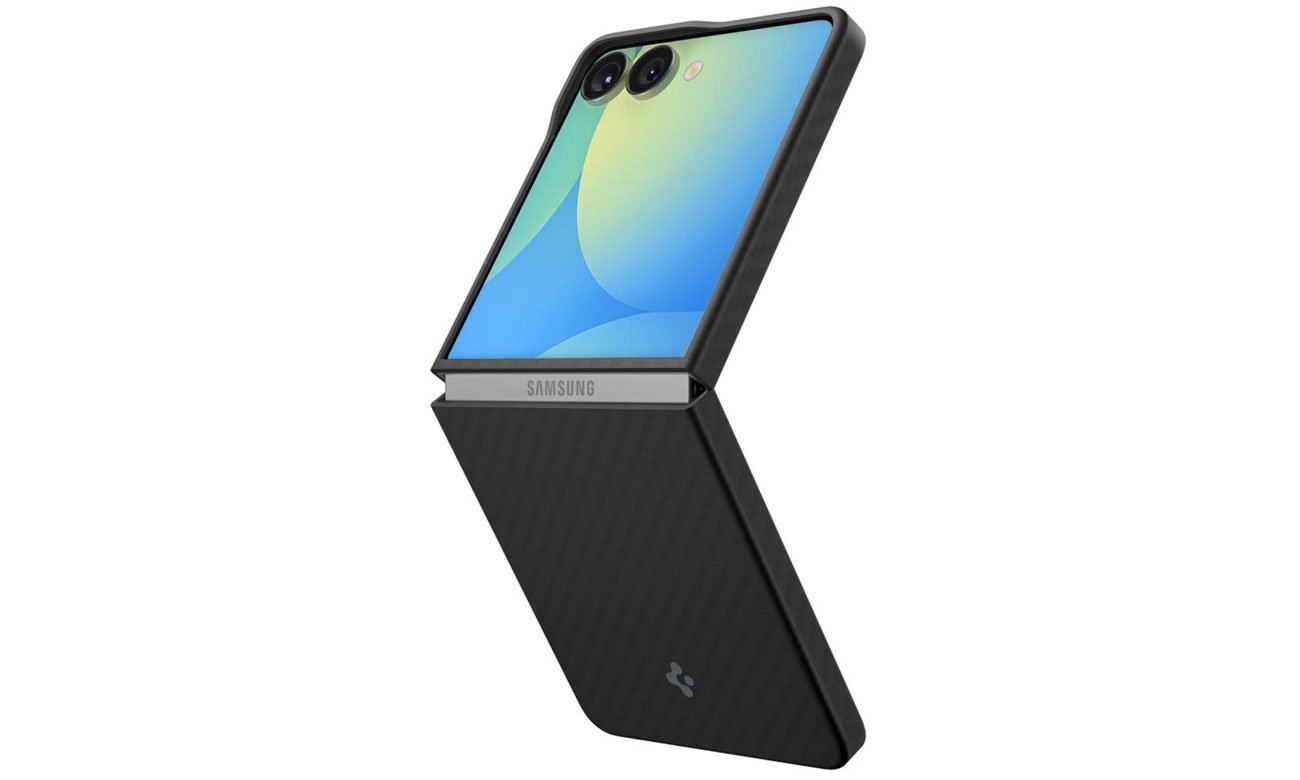 Spigen Airskin Aramid Galaxy Z Flip 7 black