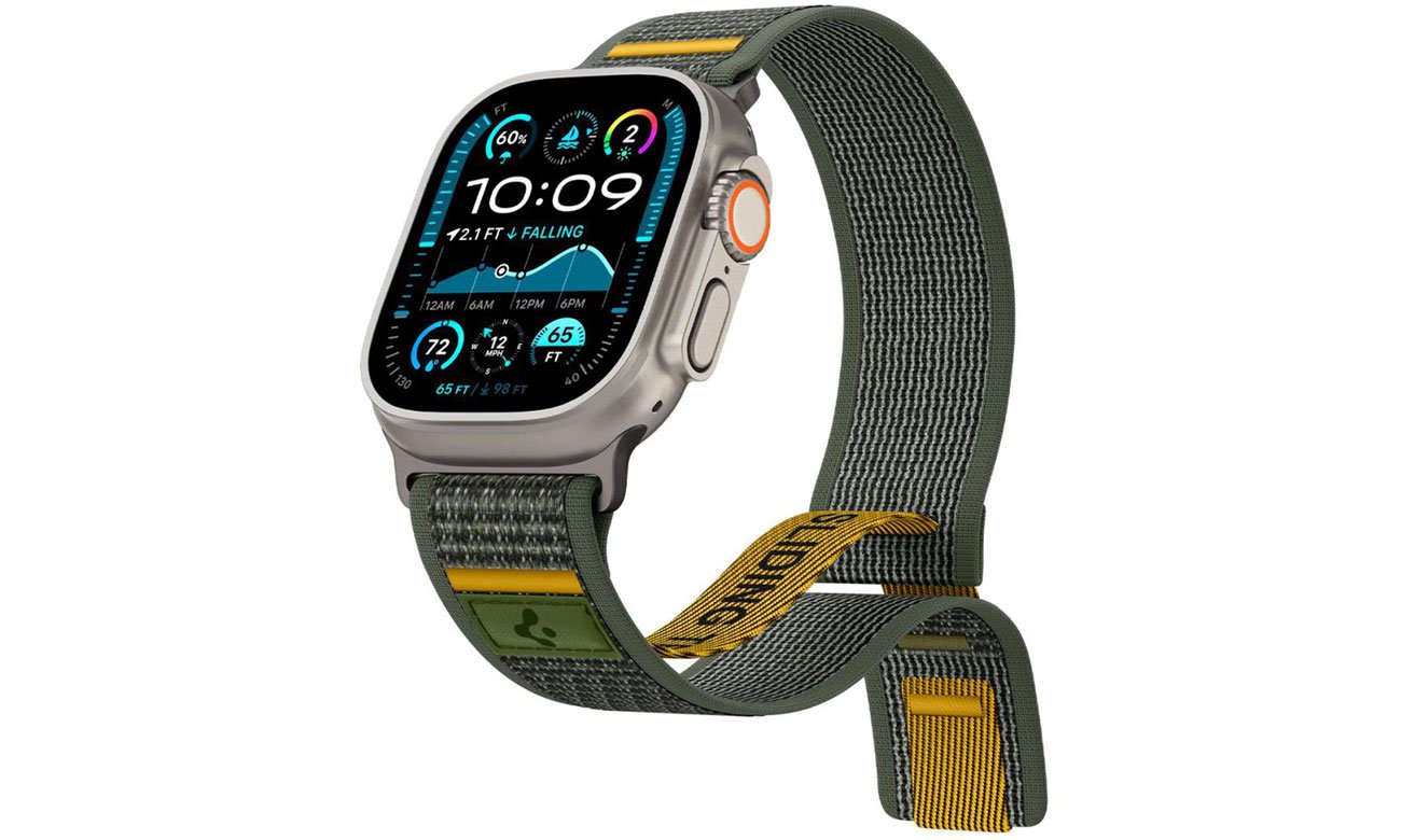 Spigen Athlex Air Apple Watch (44 / 45 / 46 / 49 Mm) Active Green