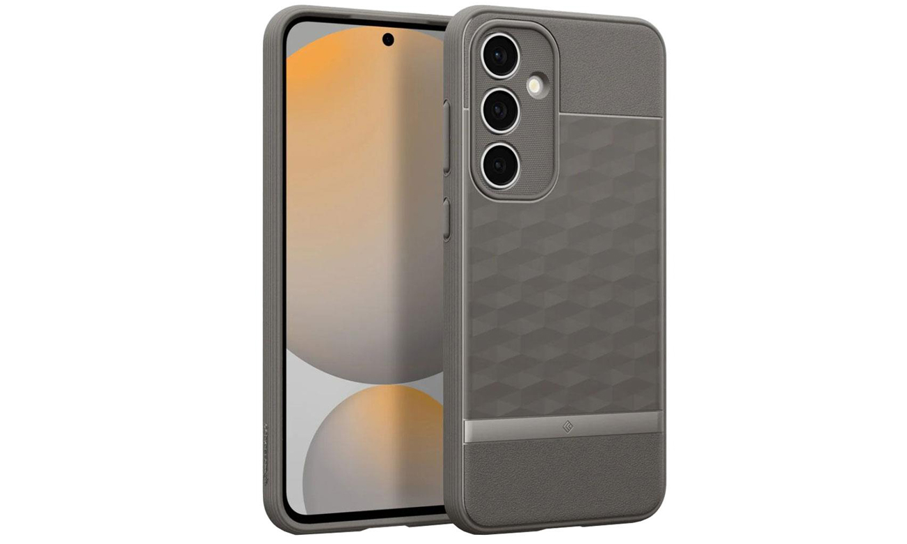Etui Spigen Caseology Parallax do Samsung Galaxy S24 FE ash grey