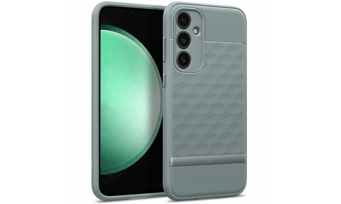 Etui Spigen Caseology Parallax do Samsung Galaxy S23 FE Sage green - Widok ogólny