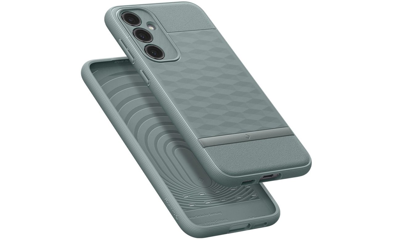 Etui Spigen Caseology Parallax do Samsung Galaxy S23 FE Sage green - Widok ogólny