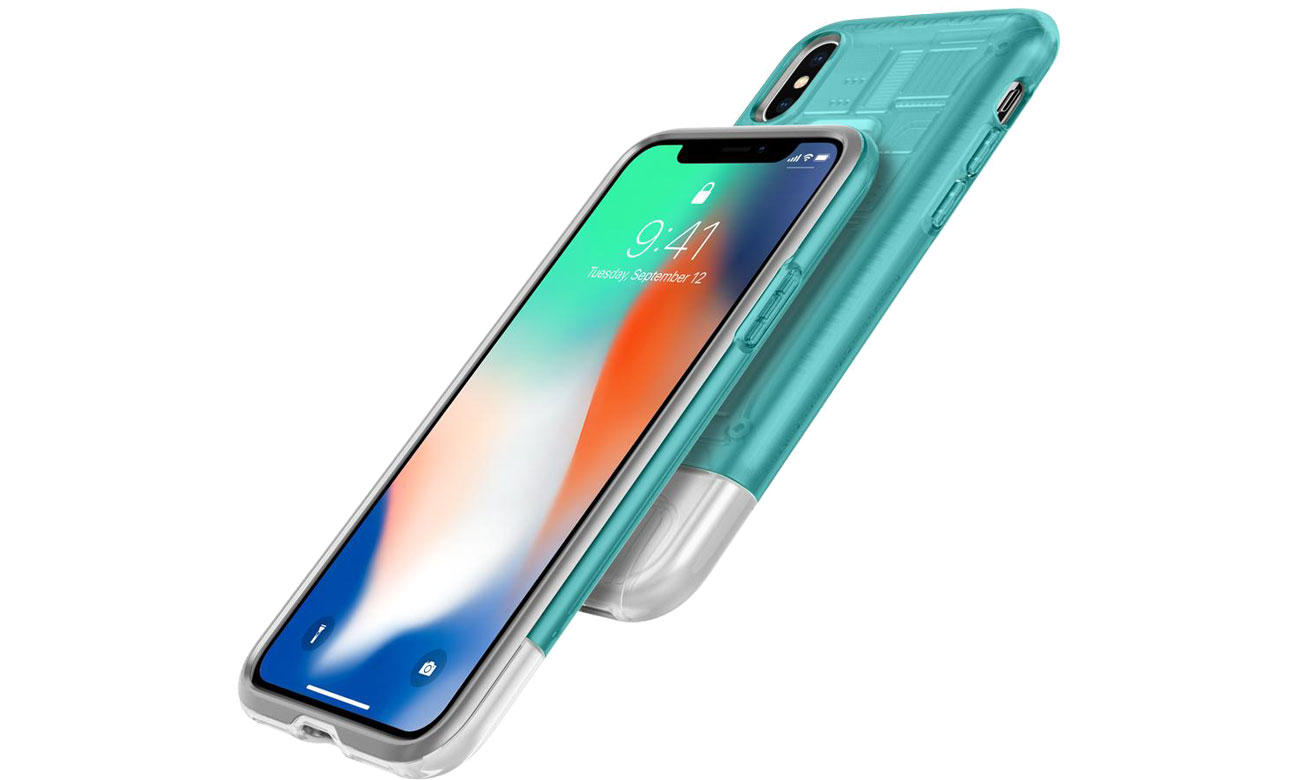 Spigen Classic C1 Case Bondi Blue do iPhone X