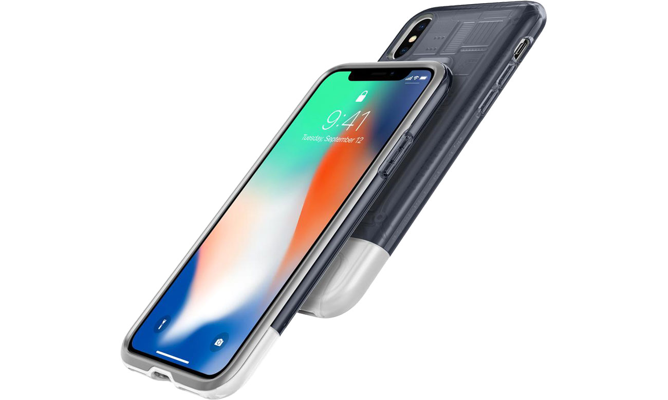 Spigen Classic C1 Case Graphite do iPhone X
