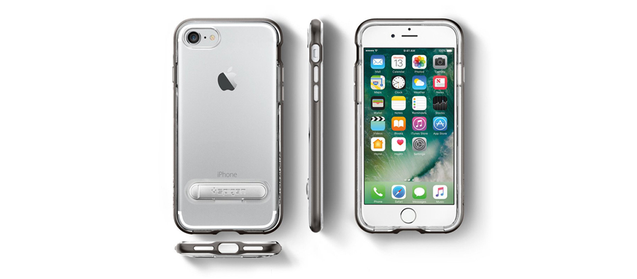 Spigen Crystal Hybrid dostęp do portów