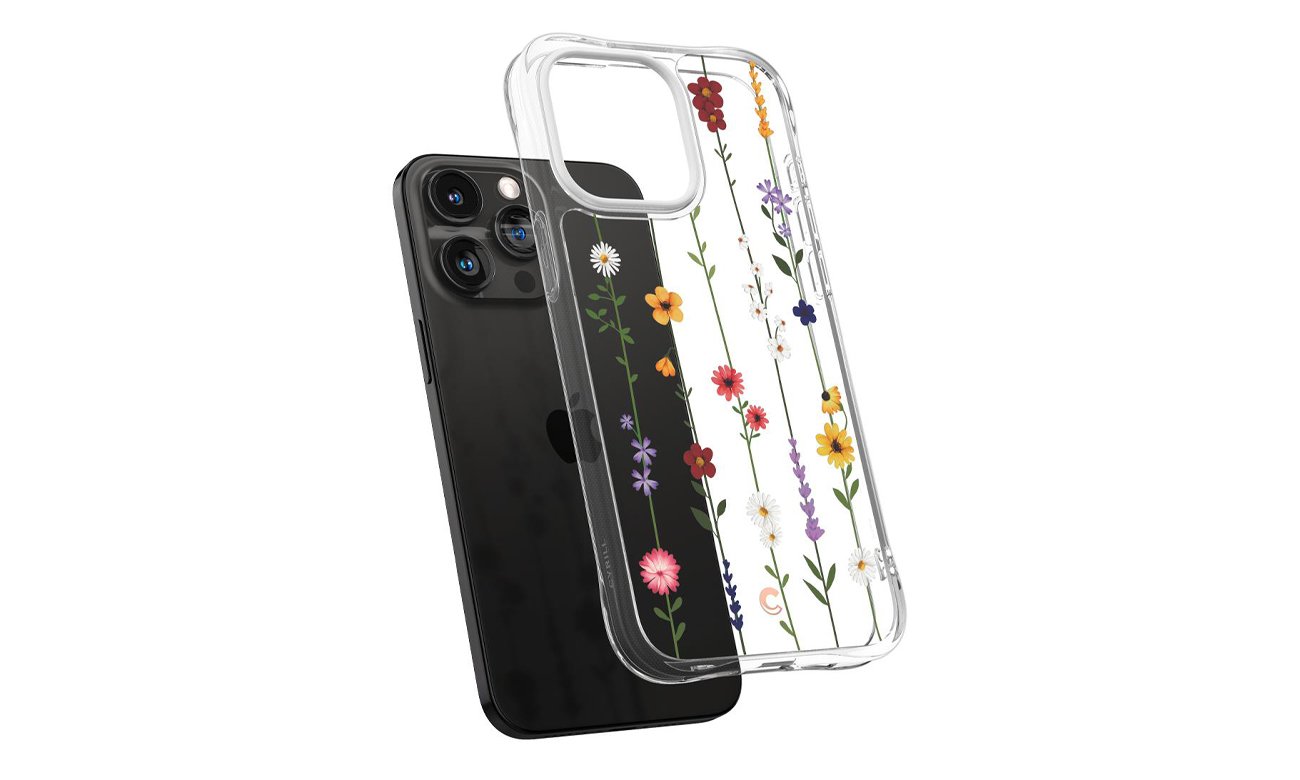 Spigen-Cyrill-Cecile-iPhone-15-Pro-Max-flower-garden