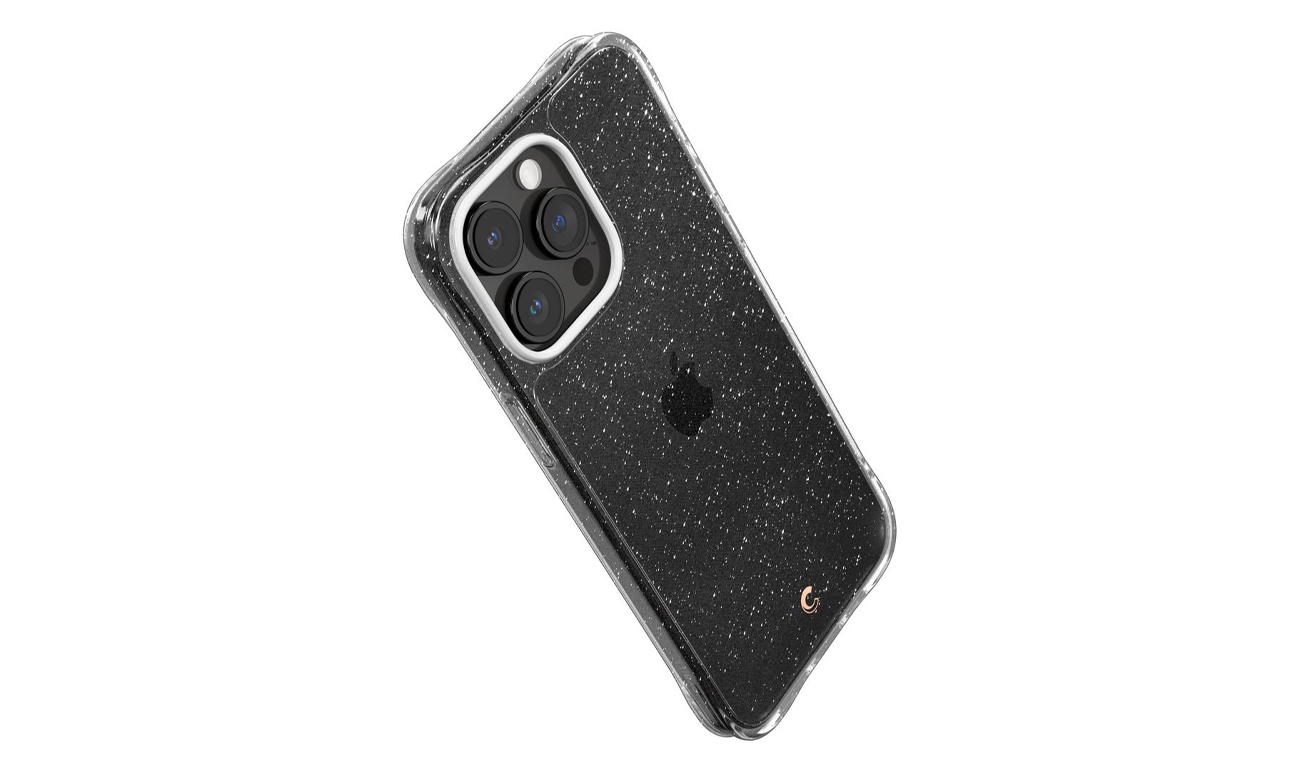 Spigen-Cyrill-Cecile-iPhone-15-Pro-glitter-clear