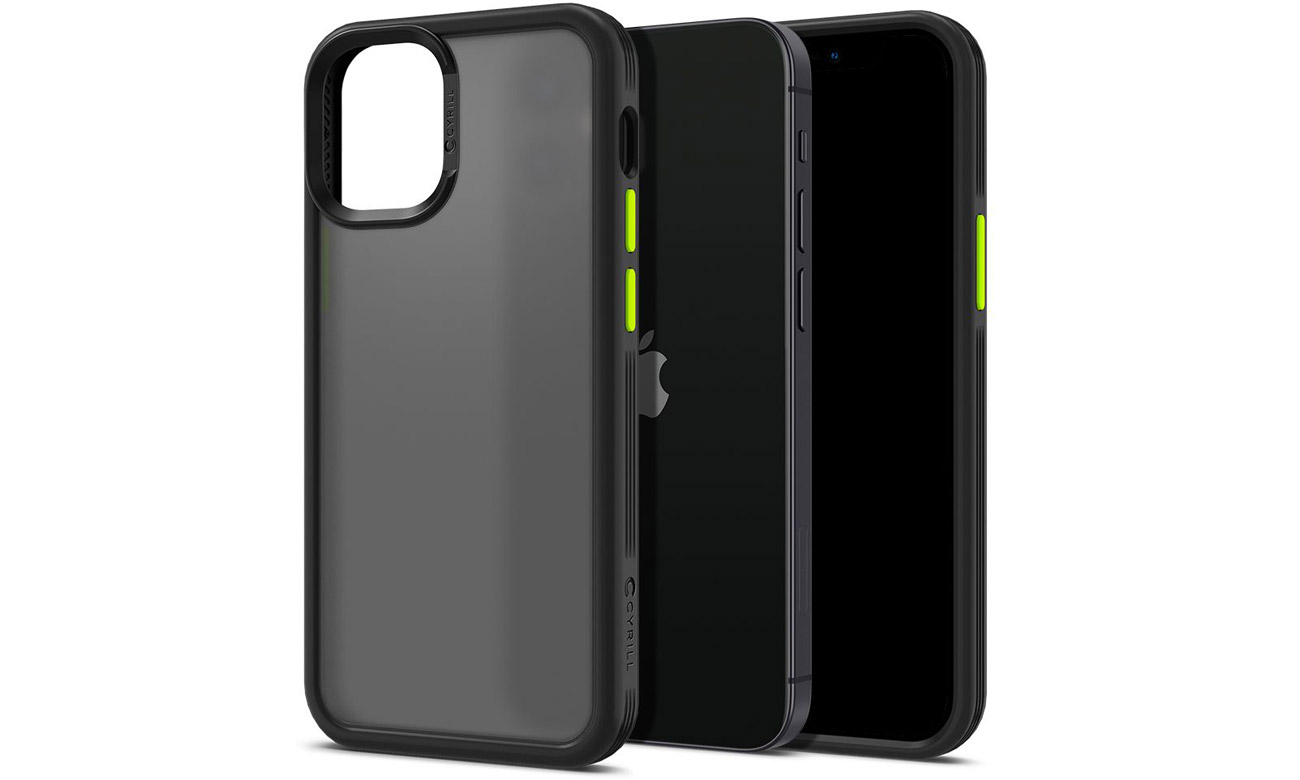 Spigen Cyrill Color Brick do iPhone 12 Mini Black