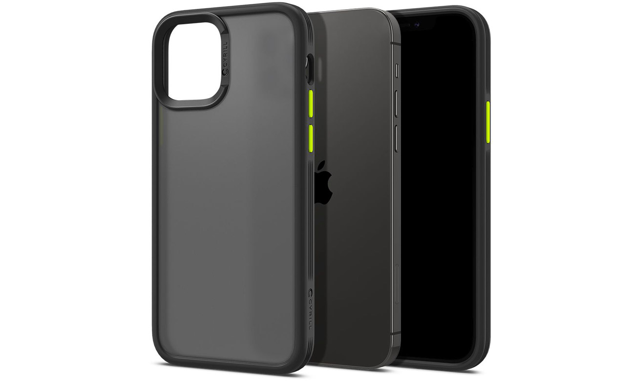 Spigen Cyrill Color Brick do iPhone 12 Pro Max Black