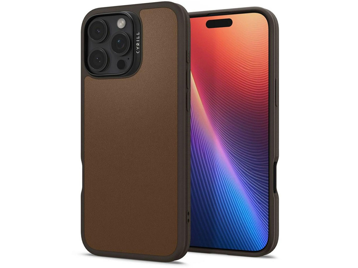 Spigen Cyrill Kajuk Mag Magsafe Iphone 16 Pro Max Saddle Brown