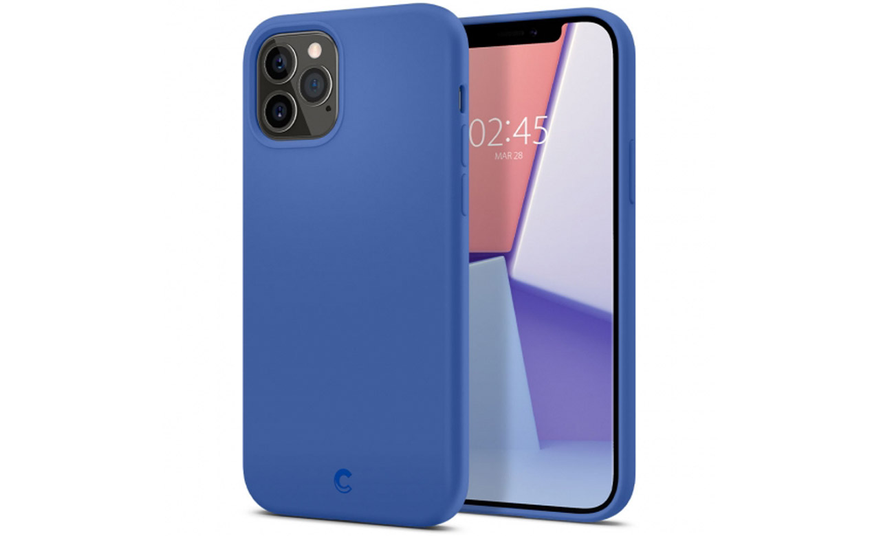 Spigen Cyrill Silicone do iPhone 12 / 12 Pro Navy