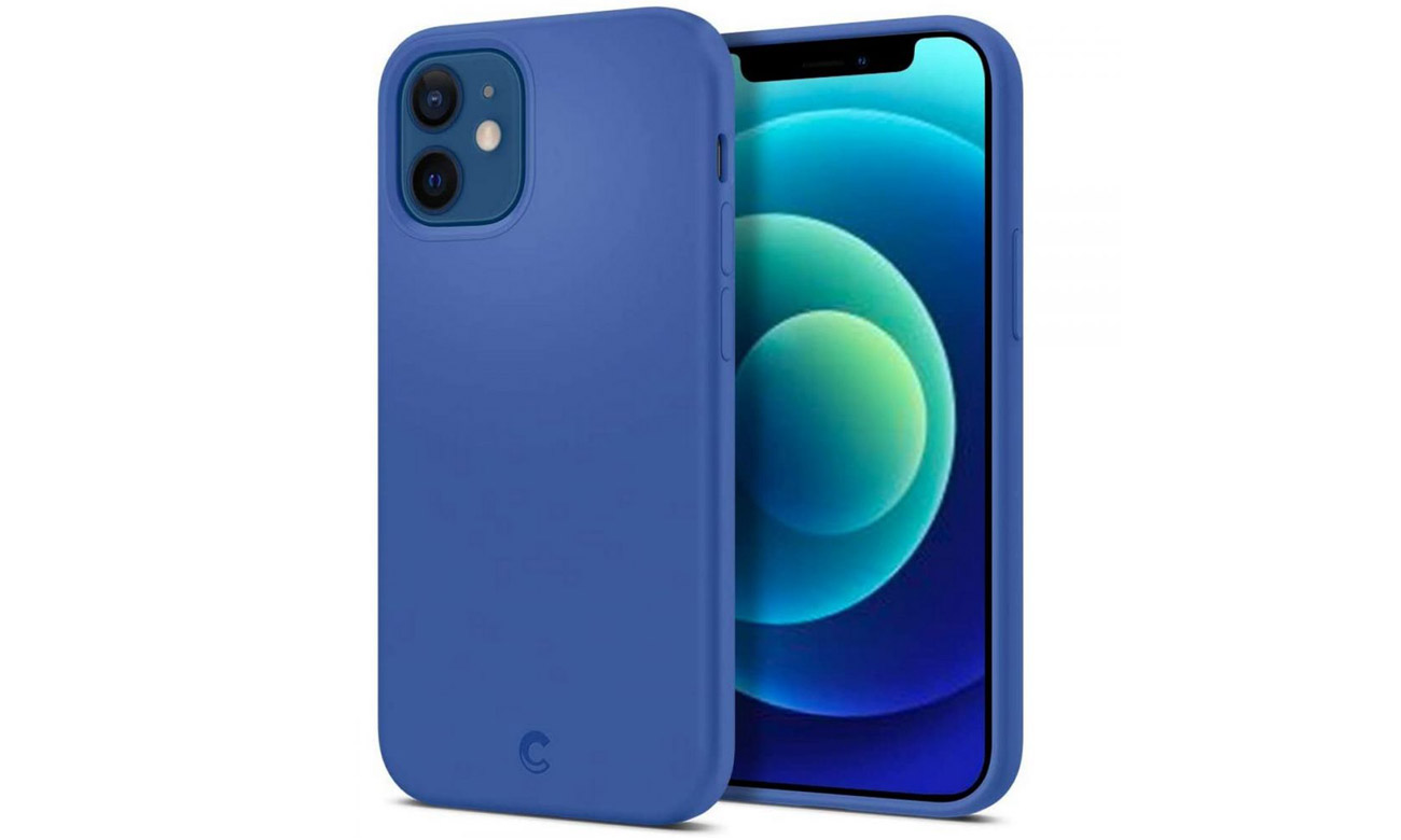 Spigen Cyrill Silicone do iPhone 12 Mini Linen Blue