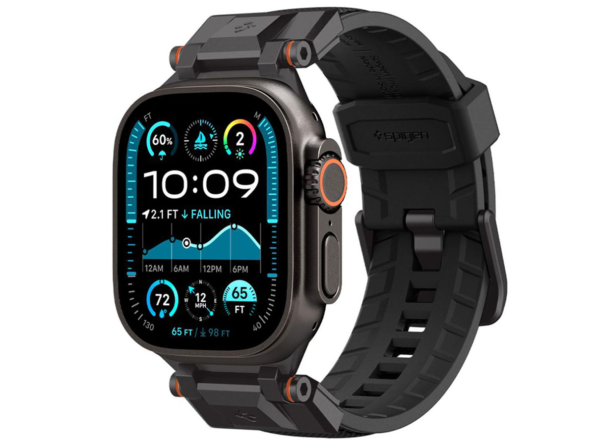 Spigen Durapro Armor do Apple Watch (44 / 45 / 46 / 49 Mm) Black Edition