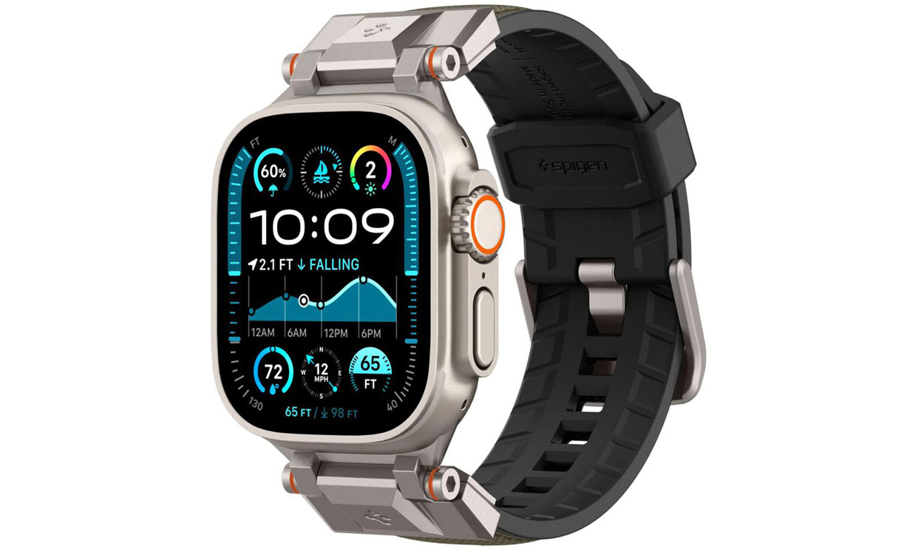 Spigen Durapro Armor Apple Watch (44 / 45 / 46 / 49 Mm) Military Grey