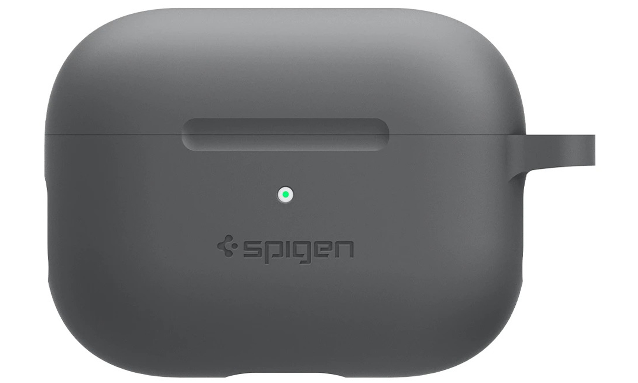 Etui Spigen Silicone Fit Case na słuchawki Apple AirPods Pro Grafitowe