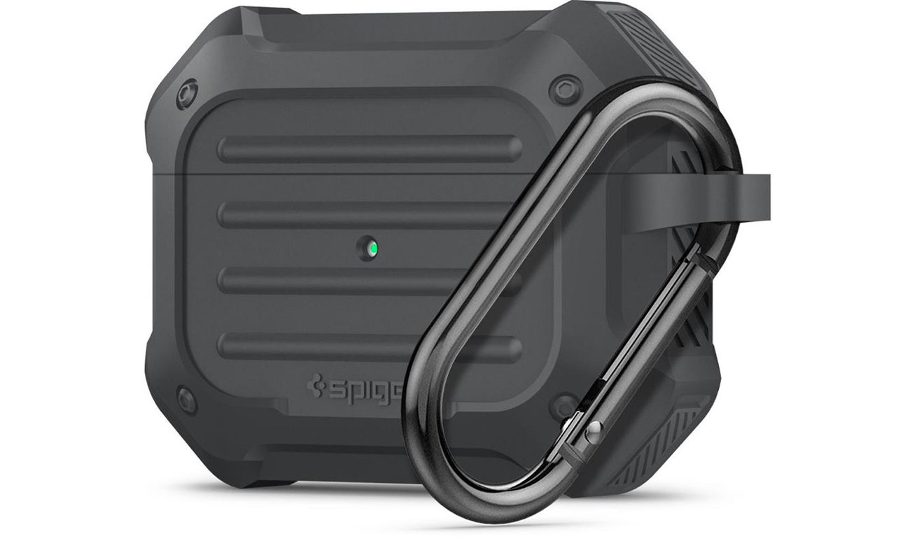Etui Spigen Tough Armor na słuchawki Apple AirPods Pro Grafitowe