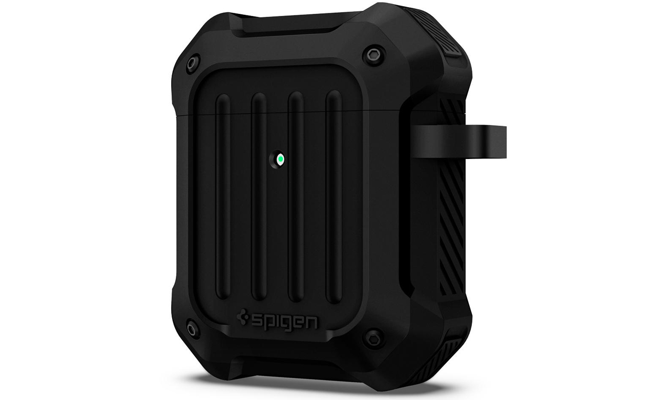Etui Spigen Tough Armor na słuchawki Apple AirPods Czarne