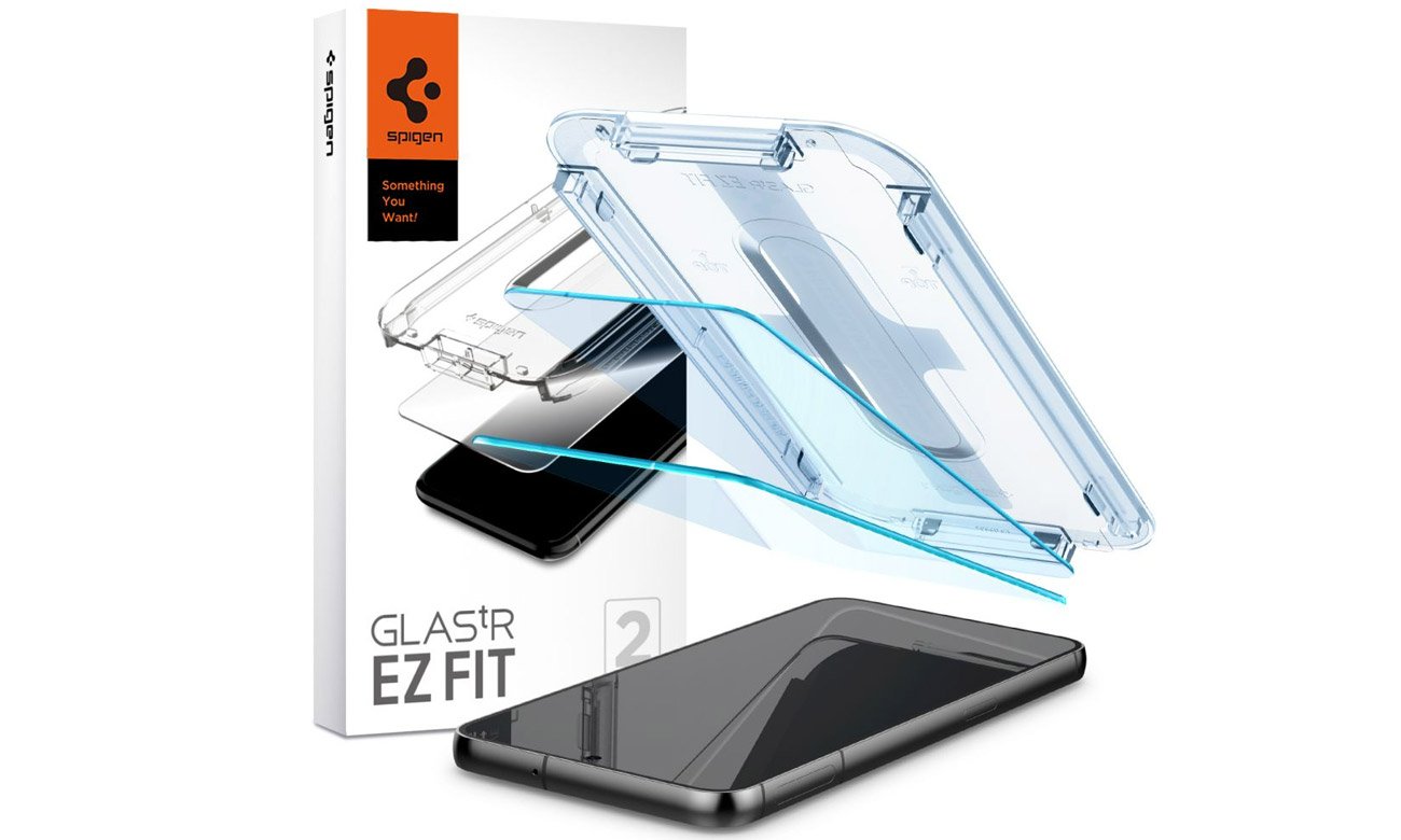Spigen GLAS.TR EZ FIT do Galaxy S23 Aplikator AGL05958