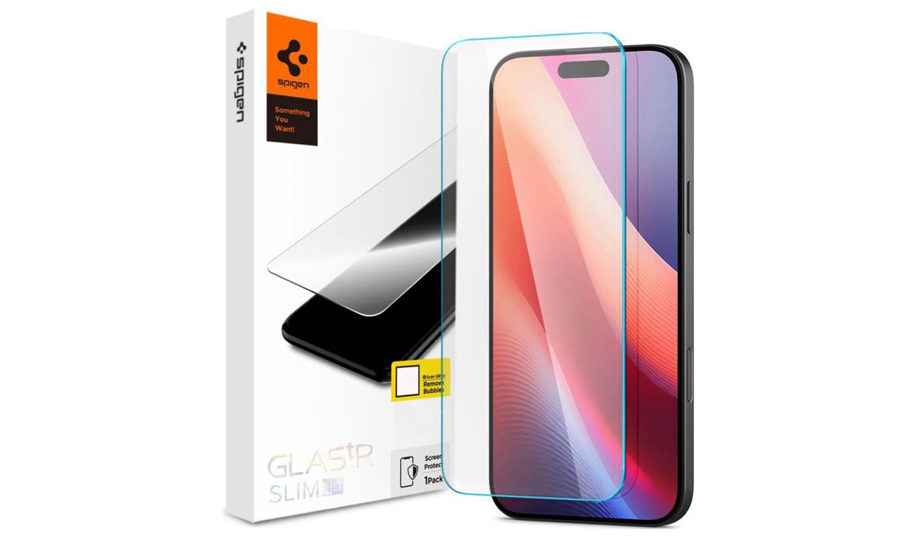 Spigen Glas.TR Slim 2-Pack für iPhone 16 Pro