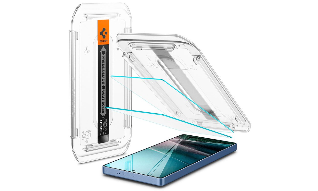 Etui Spigen Glas.Tr ”Ez Fit” 2-Pack do Samsung Galaxy S25 Ultra Clear