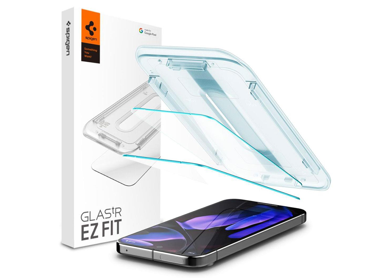 Etui Spigen Glas.Tr ”Ez Fit” 2-Pack do Google Pixel 9 / Pixel 9 Pro Clear