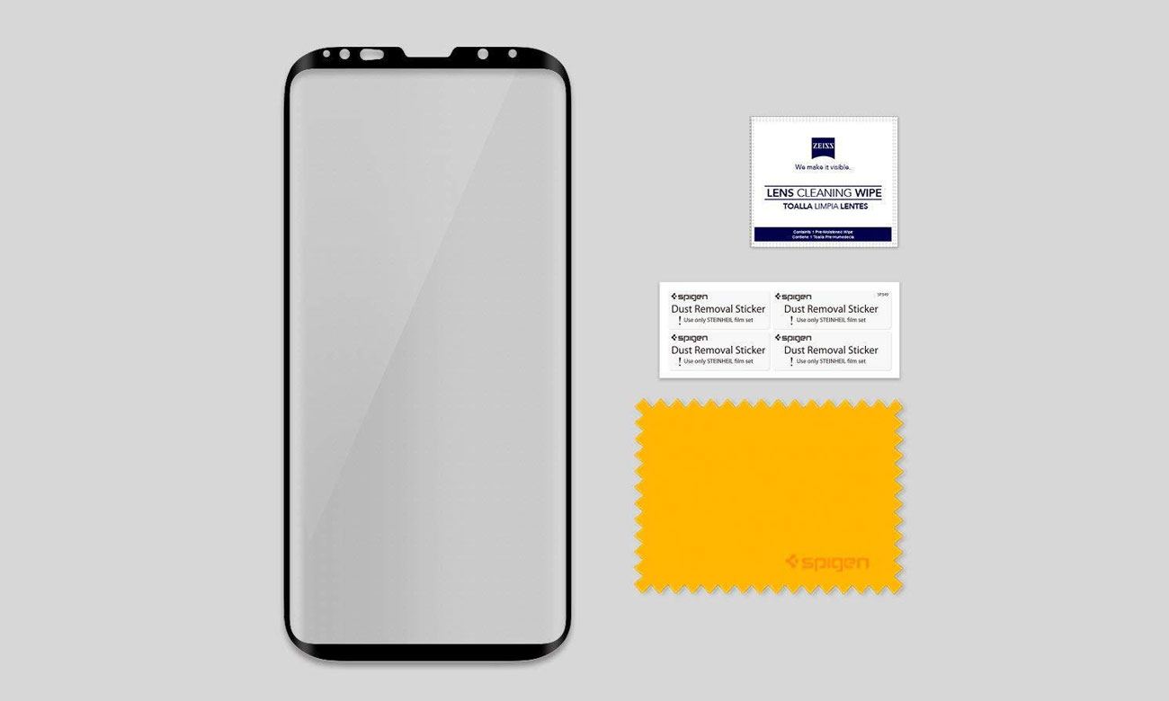 Spigen GLAS.tR Curved do Galaxy S9 - Akcesoria