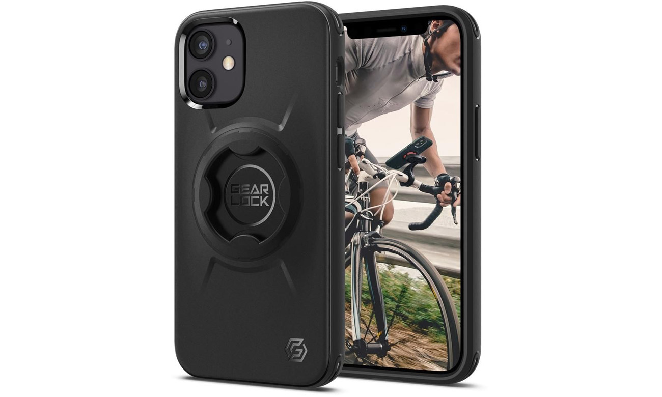 Etui Spigen Gearlock GCF133 Bike Mount Case do iPhone 12 Mini