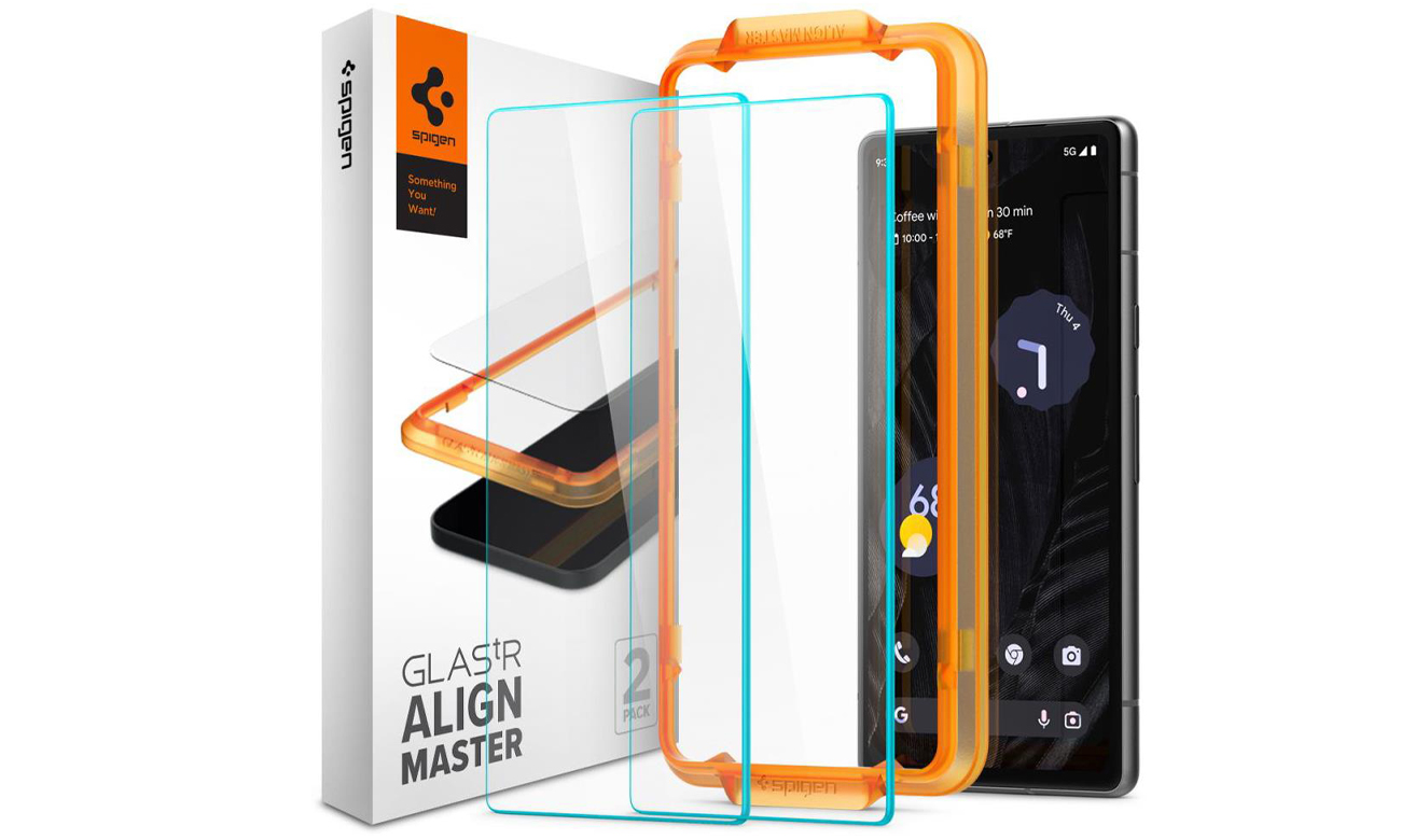 Szkło Spigen Glas.TR AlignMaster do Google Pixel 7A