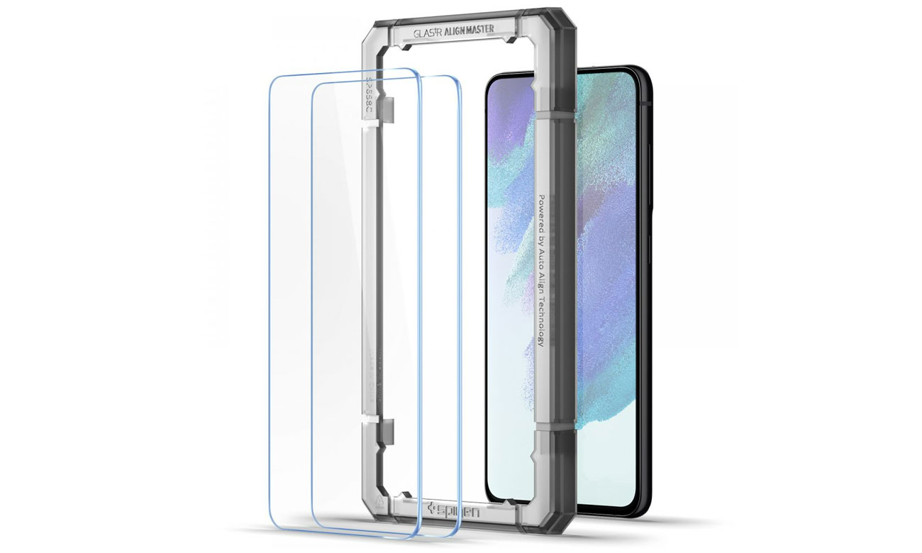 Szkło Spigen Glas.TR AlignMaster do Samsung Galaxy S21 FE