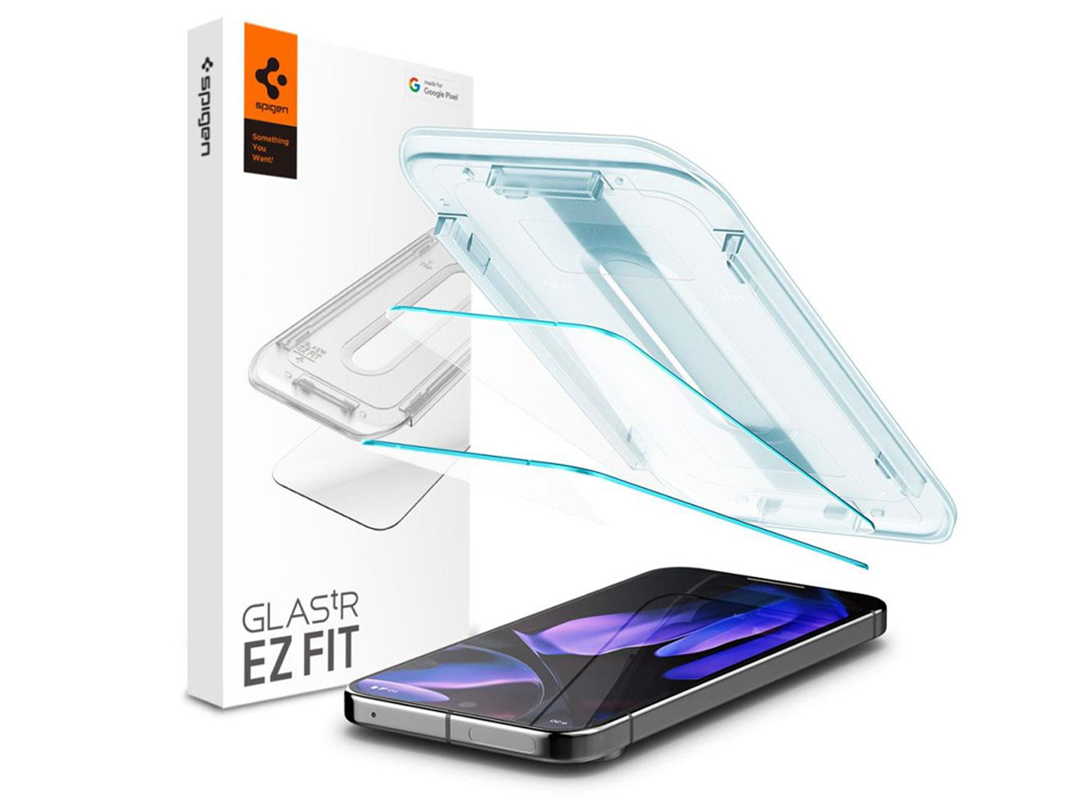 Etui Spigen Glas.Tr ”Ez Fit” 2-Pack do Google Pixel 9 / Pixel 9 Pro Clear