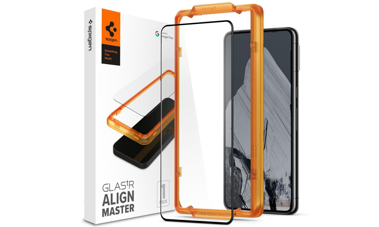 Szkło hartowane Spigen Glass FC AlignMaster Google Pixel 8 Pro