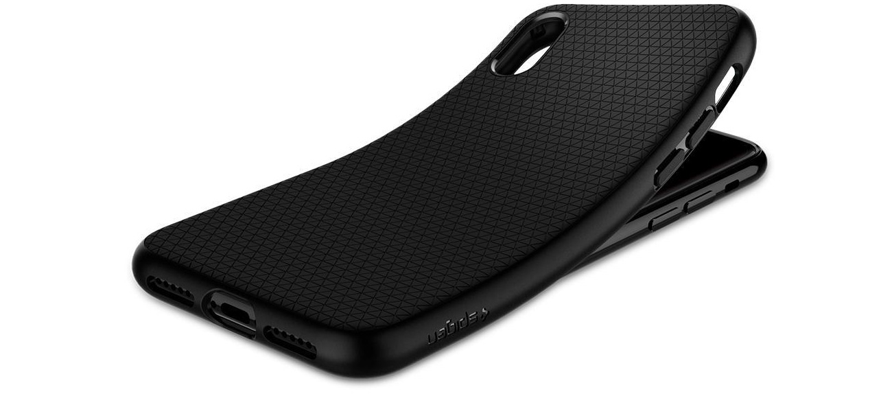Liquid Air Armor do iPhone X Matte Black