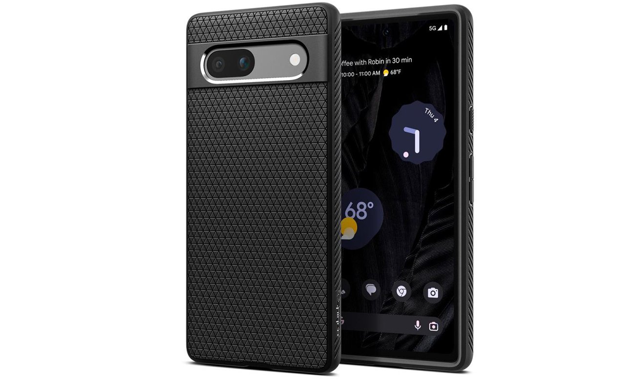 Spigen Liquid Air für Google Pixel 7A schwarz