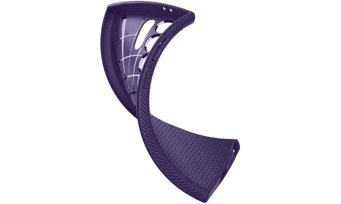 Etui Spigen Liquid Air do Samsung Galaxy S24 Ultra Deep Purple - Idealne dopasowanie