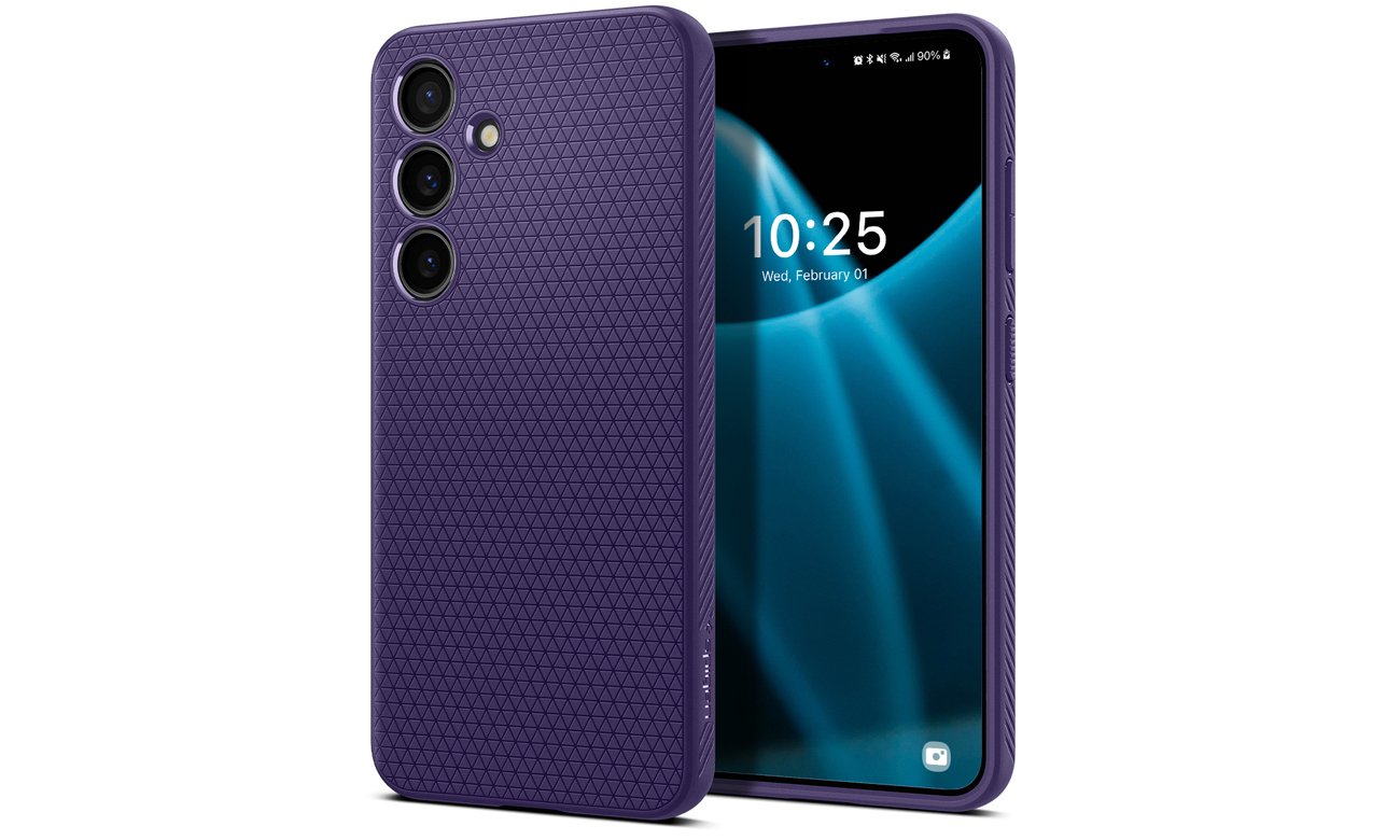 Etui Spigen Liquid Air für Samsung Galaxy S24 Deep Purple - Allgemeine Ansicht