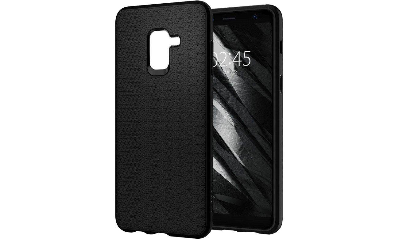 Spigen Liquid Air do Samsung Galaxy A8 Matte Black