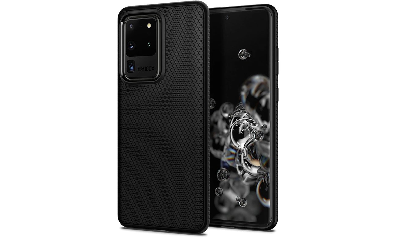 Etui Spigen Liquid Air do Samsung Galaxy S20 Ultra czarny