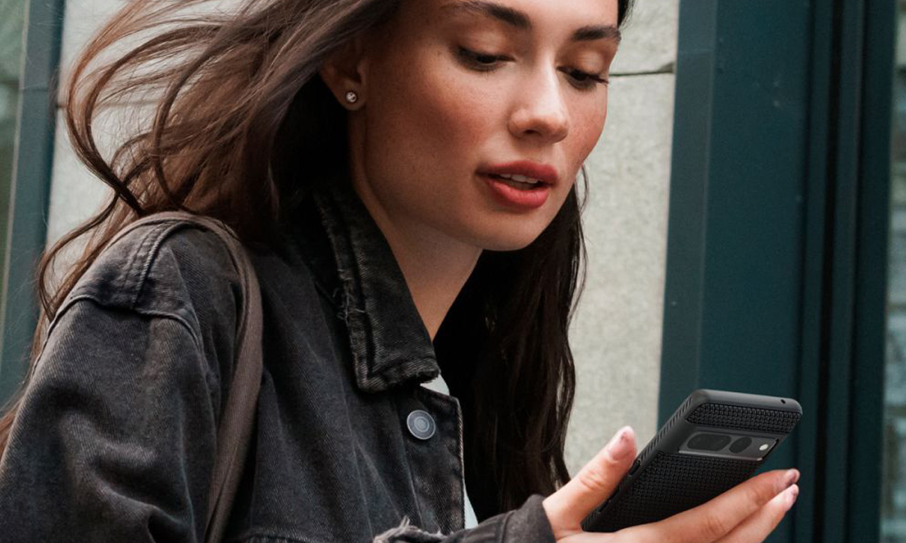 Etui Spigen Liquid Air do Google Pixel 7 Pro Black - Nie przejmuj się upadkiem telefonu