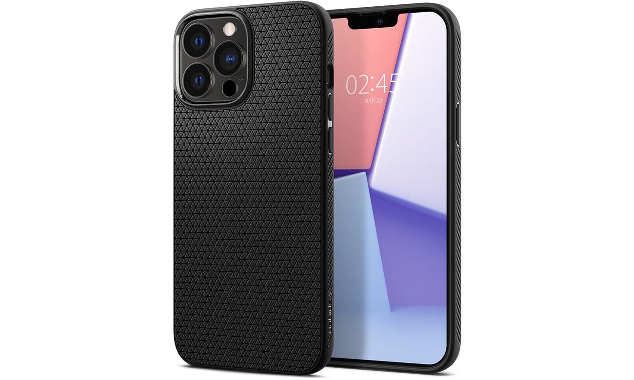 Spigen Liquid Air do iPhone 13 Pro black ACS03258